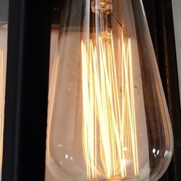 Vindindustrin Gångkvalitet Retro Vägglampa Vägg Lron Ljus Med