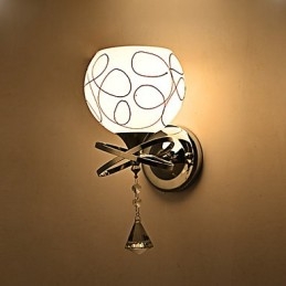 Kreativa Samtida Och Kontrakterade Kreativa Kristallvägglampor