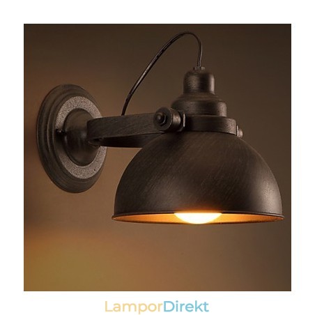 Loft Smidesjärn Pot Creative Vintage Vägglampa Lights Loft Smidesjärn Pot Creative Vintage Vägglampa Lights