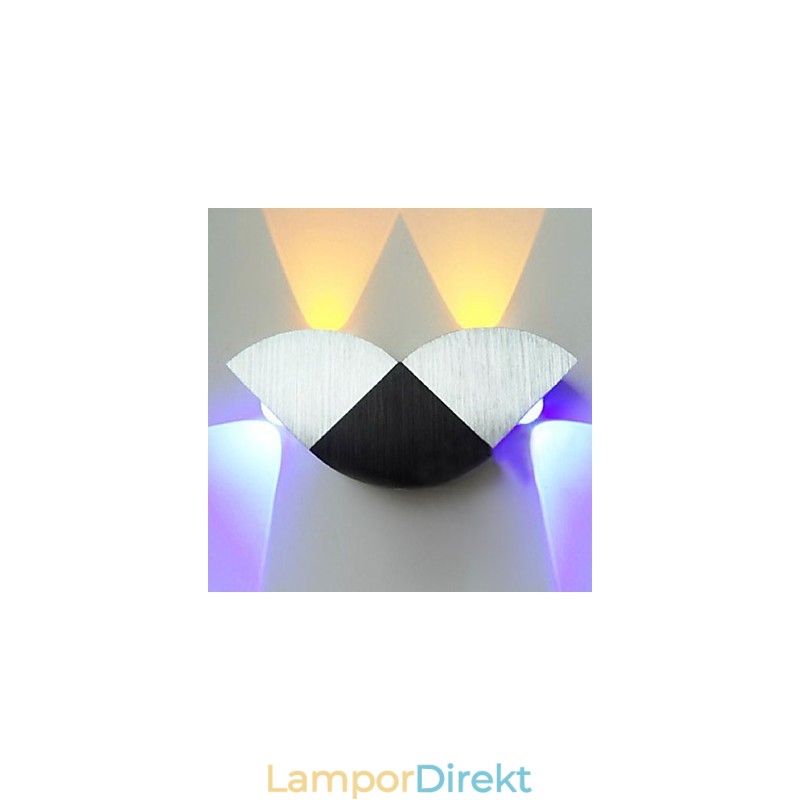 Mini Style Flush Mount Vägglampor Modern Contemporary Metal