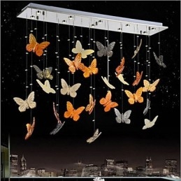 Lamphänge Butterfly Crystal Lamp