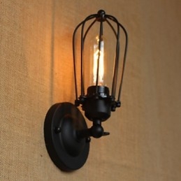 Retro Minimalistisk Industridesigner Balkong Gangtrappa Lampa Dekorativ Vägglampa