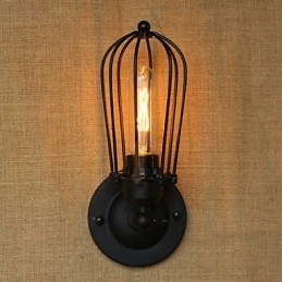 Retro Minimalistisk Industridesigner Balkong Gangtrappa Lampa Dekorativ Vägglampa