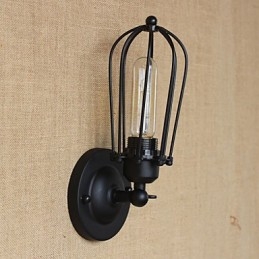 Retro Minimalistisk Industridesigner Balkong Gangtrappa Lampa Dekorativ Vägglampa