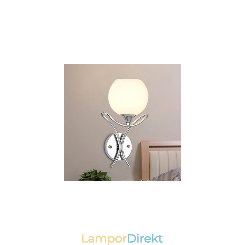 Den Nya Vägglampan Modern Och Kontrakterad Sänglampa