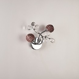 Vägglampetter Crystal Mini Style Modern Contemporary Metal