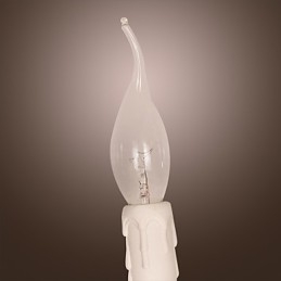 Kristallvägglampa Med 2 Lampor I Ljusglödlampa