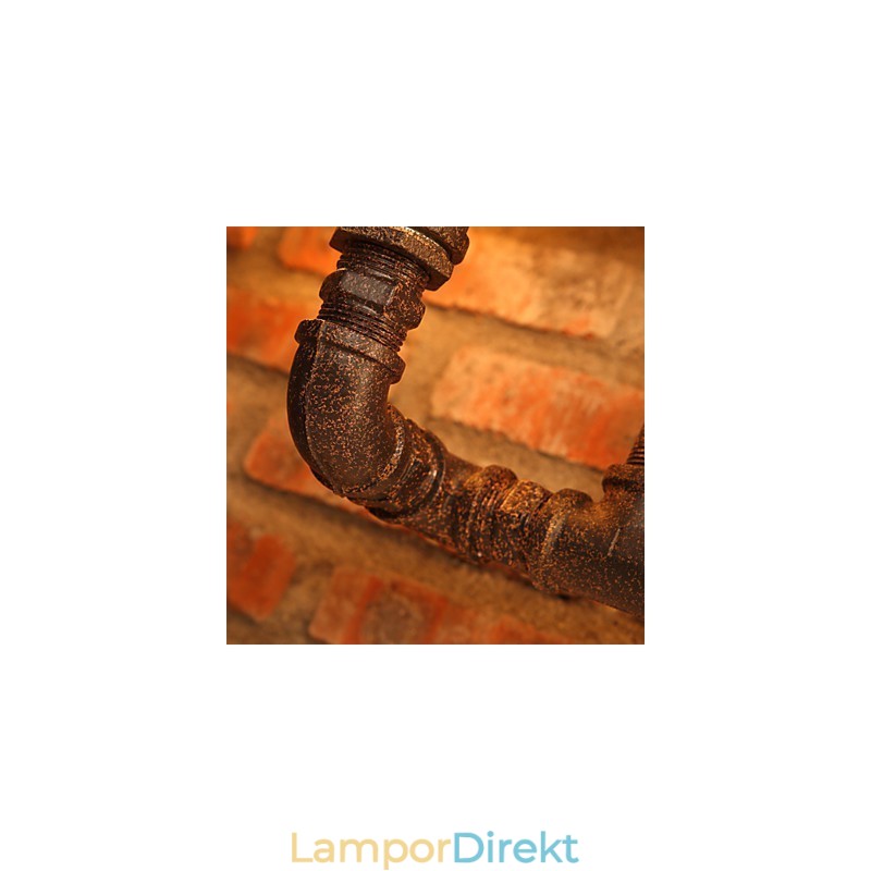 Retro Bar Iron Wall Sconces Mini Style Rustik Lodge Metal