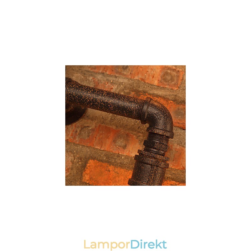 Retro Bar Iron Wall Sconces Mini Style Rustik Lodge Metal