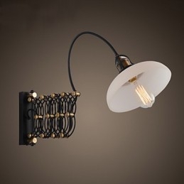 Vintage Industriell Amerikansk Country Restaurant Sovrum Studera Kreativ Trappa Gang Lampa Teleskopiska Järn Vägglampor