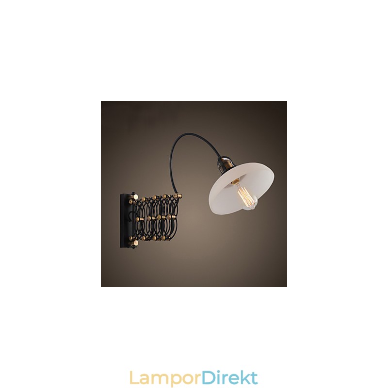 Vintage Industriell Amerikansk Country Restaurant Sovrum Studera Kreativ Trappa Gang Lampa Teleskopiska Järn Vägglampor
