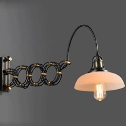 Vintage Industriell Amerikansk Country Restaurant Sovrum Studera Kreativ Trappa Gang Lampa Teleskopiska Järn Vägglampor