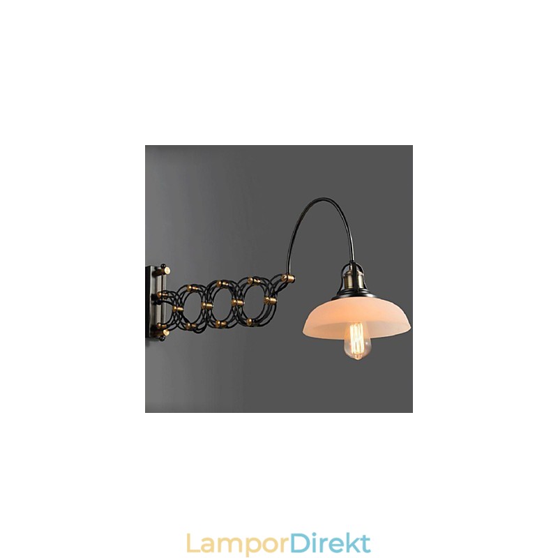 Vintage Industriell Amerikansk Country Restaurant Sovrum Studera Kreativ Trappa Gang Lampa Teleskopiska Järn Vägglampor