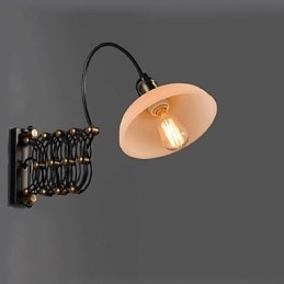 Vintage Industriell Amerikansk Country Restaurant Sovrum Studera Kreativ Trappa Gang Lampa Teleskopiska Järn Vägglampor