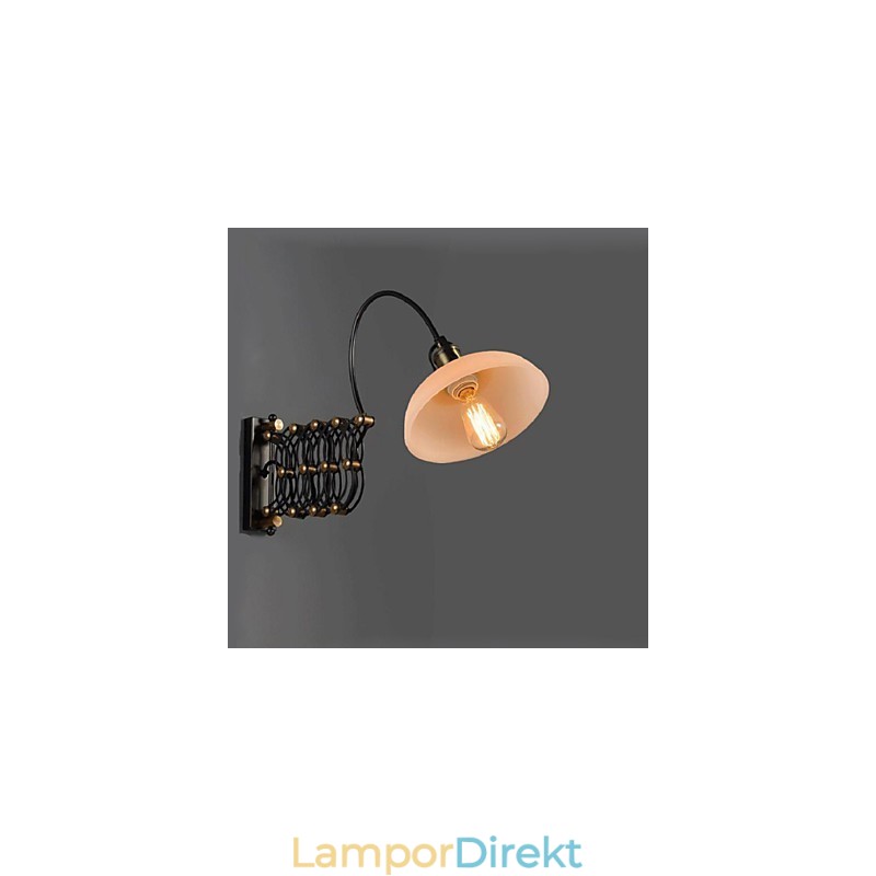 Vintage Industriell Amerikansk Country Restaurant Sovrum Studera Kreativ Trappa Gang Lampa Teleskopiska Järn Vägglampor
