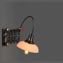 Vintage Industriell Amerikansk Country Restaurant Sovrum Studera Kreativ Trappa Gang Lampa Teleskopiska Järn Vägglampor