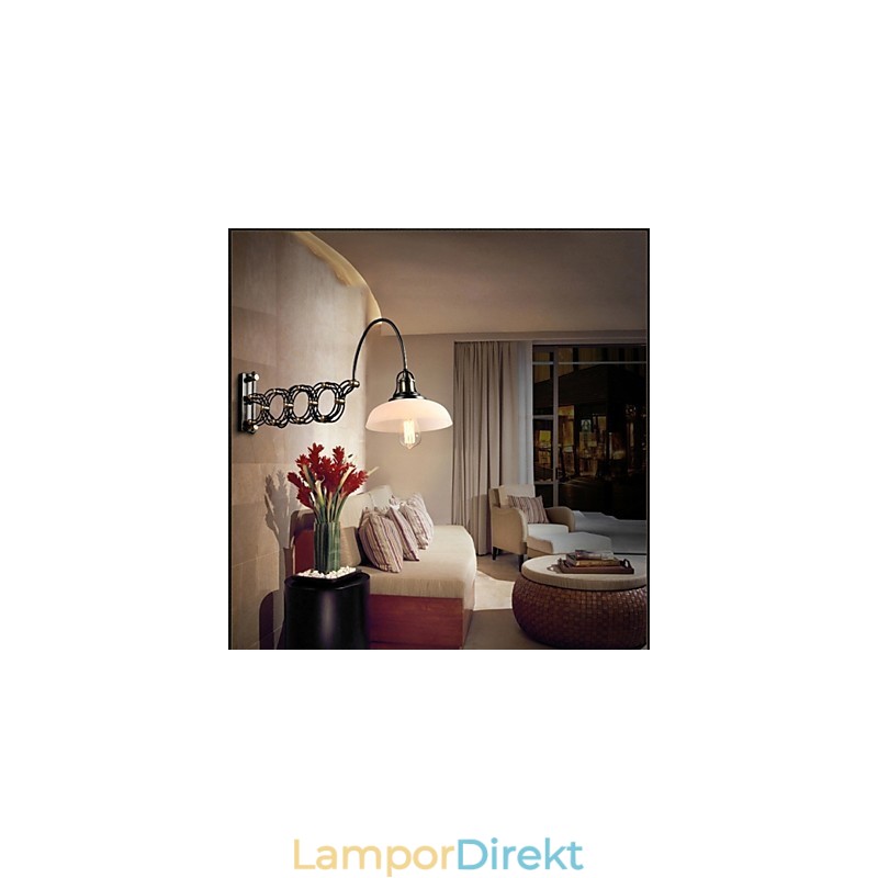 Vintage Industriell Amerikansk Country Restaurant Sovrum Studera Kreativ Trappa Gang Lampa Teleskopiska Järn Vägglampor