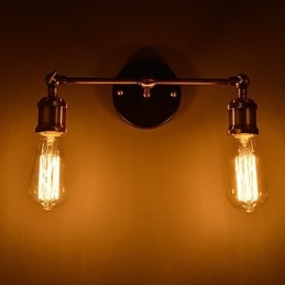 Vägglampor För Hem Vägglampa Minimalistisk Interiör Hall Smidesjärnslampa Sovrum Sänglampor För Vardagsrum
