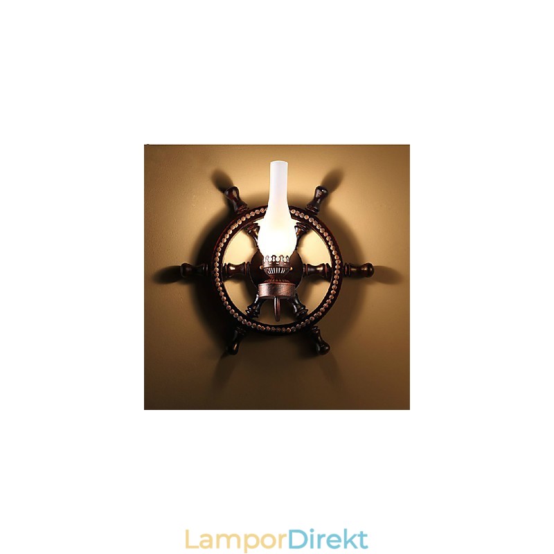 Vägglampa One Ljus Och Glas