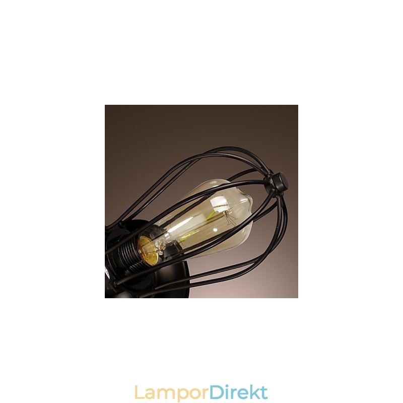 2 Ljus Gyllene Vägglampa I Antik Stil
