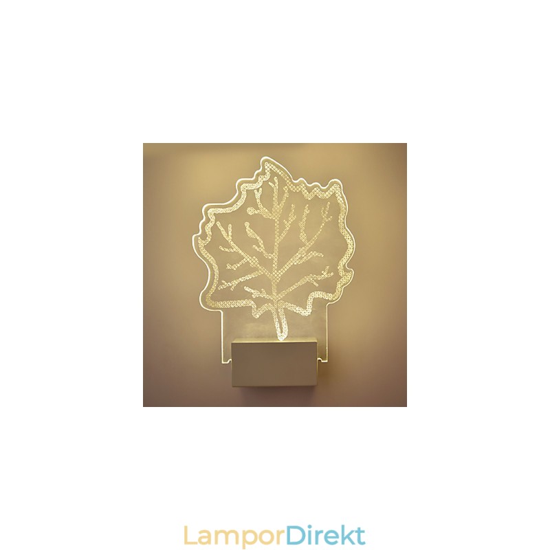 Akryl Vägglampa Pvc Lampa Ljus Chip Modern Contemporary Metal