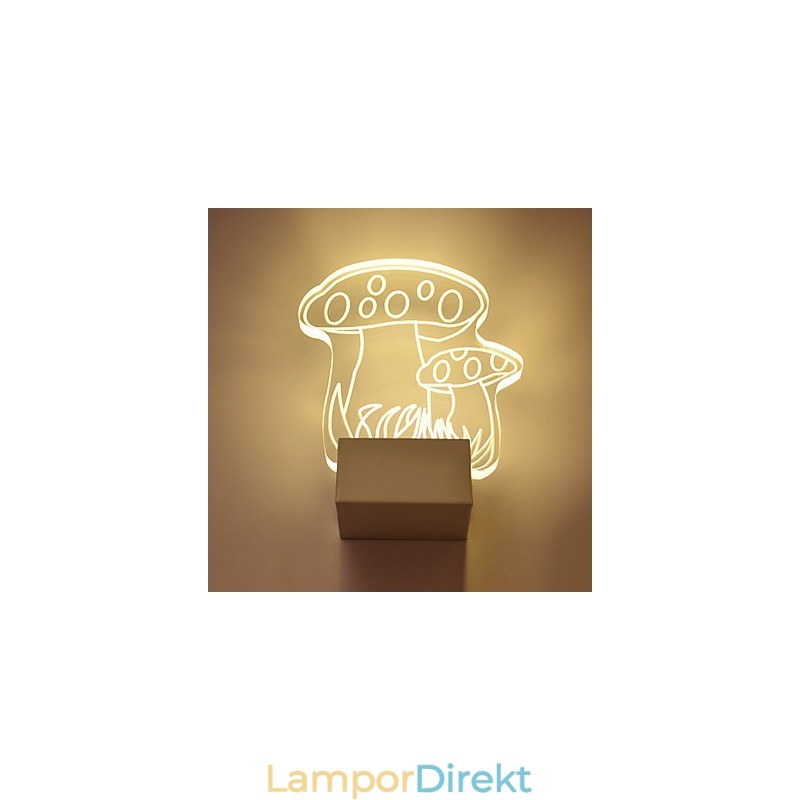 Akryl Vägglampa Pvc Lampa Ljus Modern Contemporary Metal