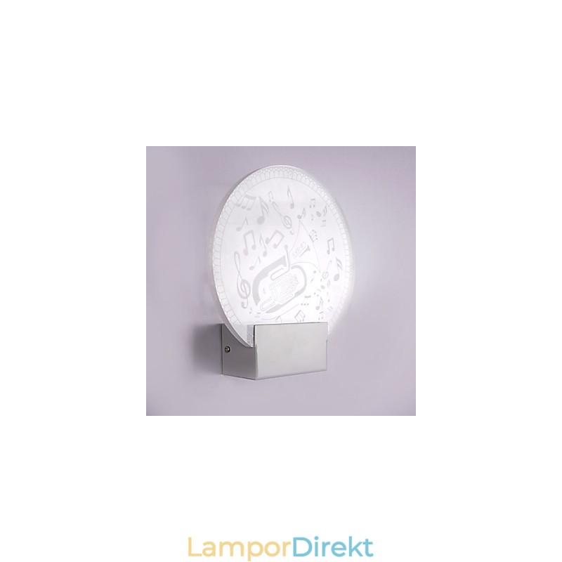 Akryl Vägglampa Pvc Lampa Ljus Modern Contemporary Metal