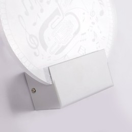 Akryl Vägglampa Pvc Lampa Ljus Modern Contemporary Metal