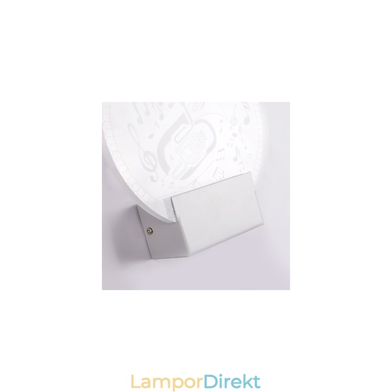 Akryl Vägglampa Pvc Lampa Ljus Modern Contemporary Metal