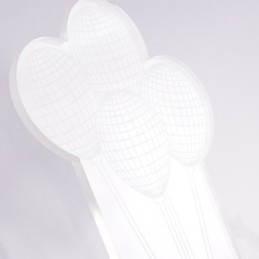 Akryl Vägglampa Pvc Lampa Ljus Modern Contemporary Metal