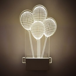 Akryl Vägglampa Pvc Lampa Ljus Modern Contemporary Metal