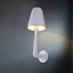 Continental Lron Enkel Vägglampa Hotell Vägglampa
