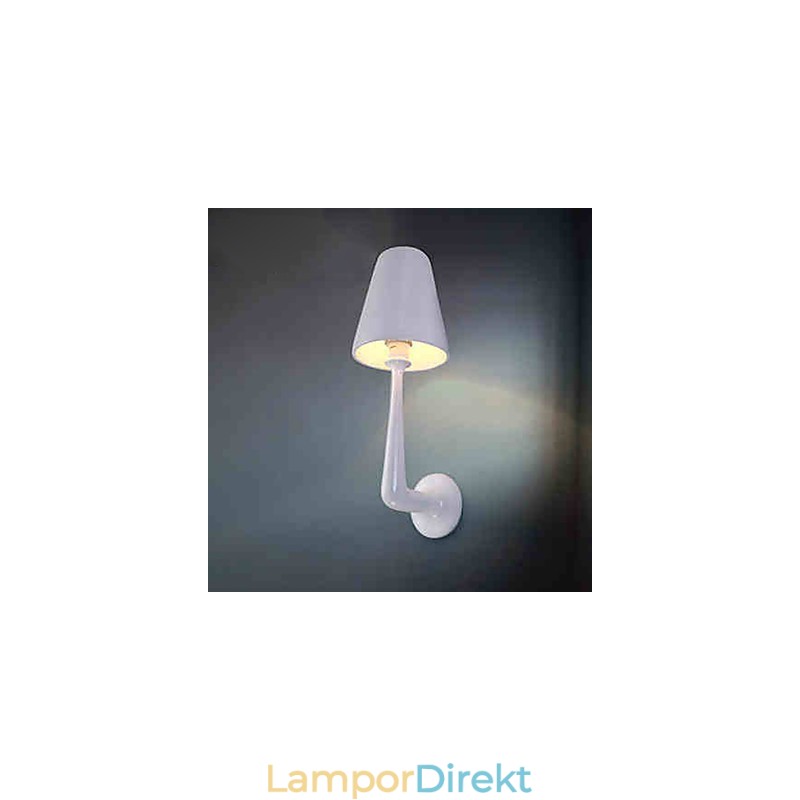 Continental Lron Enkel Vägglampa Hotell Vägglampa