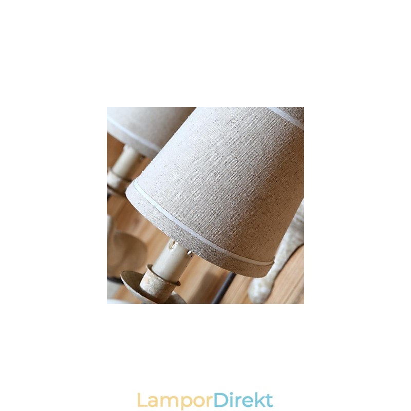Mini Style Vägglampetter Country Wood Bambu