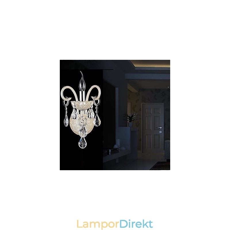 Kristall Vägglampor Utomhus Vägglampor Ljus Vägglampor Läsvägglampor Modern Contemporary Metal