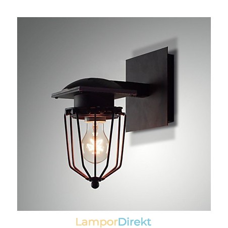 Retro Smidesvägglampor Antik Vägglampa Med Singelhuvudet Reminisced Lamp Loft American Iron Vintage Small Cages Vägglampa Retro Smidesvägglampor Antik Vägglampa Med Singelhuvudet Reminisced Lamp Loft American Iron Vintage Small Cages Vägglampa