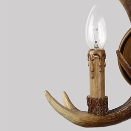 Vägglampetter Mini Style Traditionell Klassisk Resin