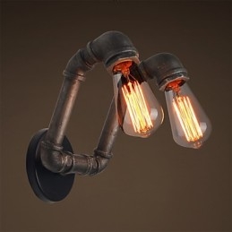 Retro Metallvägglampa För Kafé