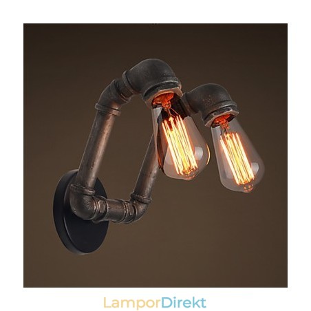 Retro Metallvägglampa För Kafé Retro Metallvägglampa För Kafé