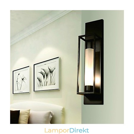 Vägglampor Vägglampor Rustik Lodge Metall Matsal Sovrum Lässal Metall+Glas Vägglampor Vägglampor Rustik Lodge Metall Matsal Sovrum Lässal Metall+Glas