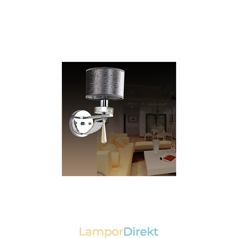 Crystal Wall Sconces Modern Contemporary Metal