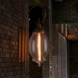 Vägglampor För Hem Vägglampa Minimalistisk Interiör Hall Smidesjärnslampa Sovrum Sänglampor För Vardagsrum