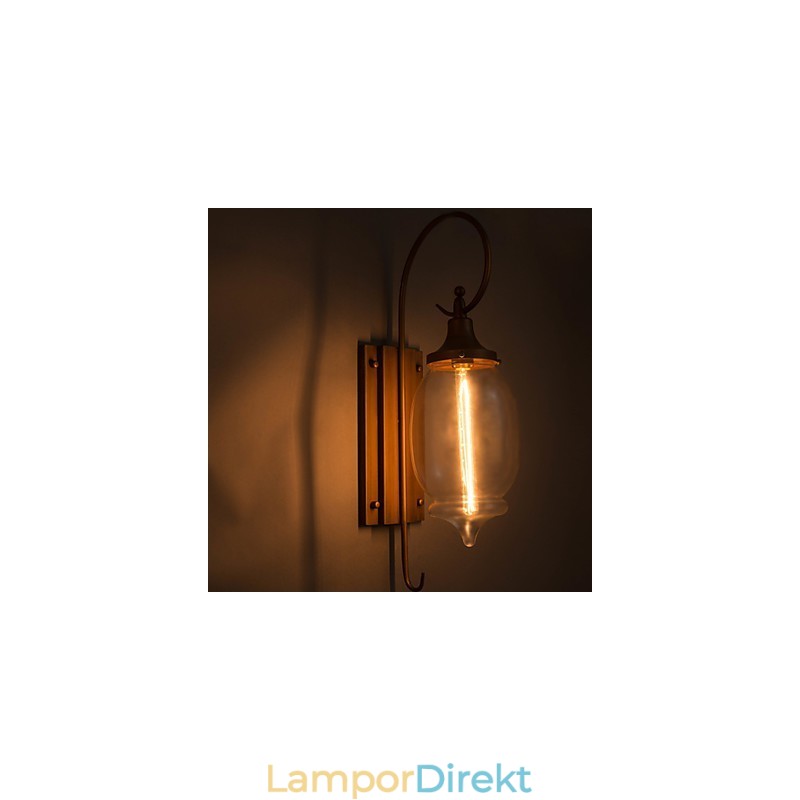 Vägglampor För Hem Vägglampa Minimalistisk Interiör Hall Smidesjärnslampa Sovrum Sänglampor För Vardagsrum