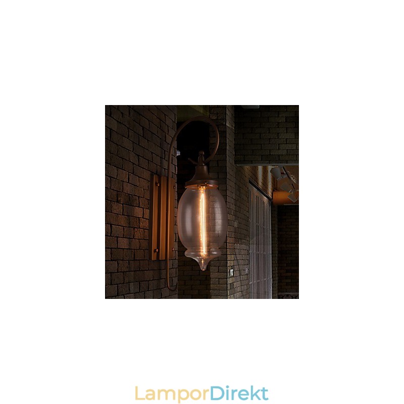 Vägglampor För Hem Vägglampa Minimalistisk Interiör Hall Smidesjärnslampa Sovrum Sänglampor För Vardagsrum
