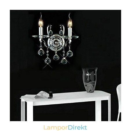 Crystal Wall Sconces Traditionell Klassisk Metall Crystal Wall Sconces Traditionell Klassisk Metall