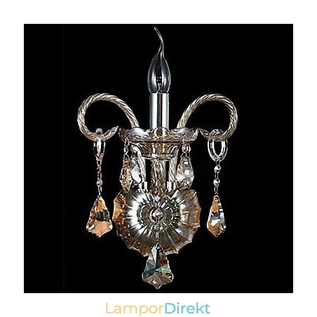 Kristallvägglampetter Modern Samtida Kristall