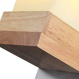 Vägglampetter Mini Style Traditionell Klassisk Trä Bambu