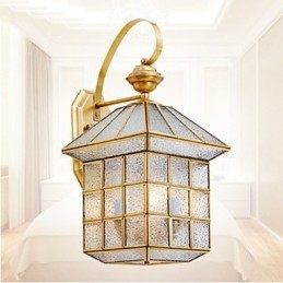 Utomhuslampa Trädgårdslampa Utomhuslampa Hel Kopparlampa D