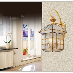 Utomhuslampa Trädgårdslampa Utomhuslampa Hel Kopparlampa D