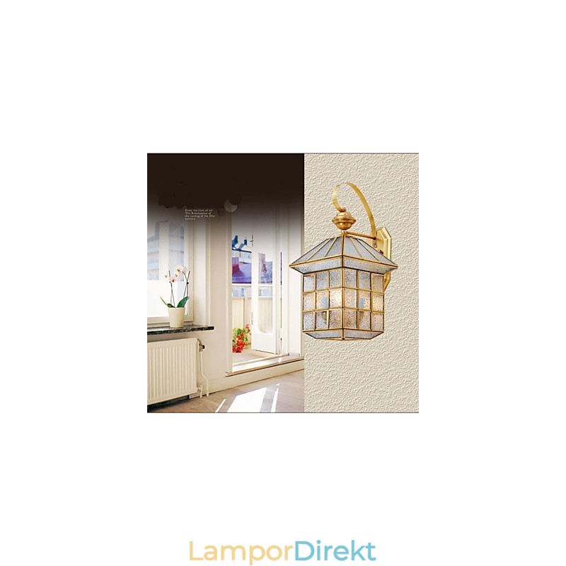 Utomhuslampa Trädgårdslampa Utomhuslampa Hel Kopparlampa D